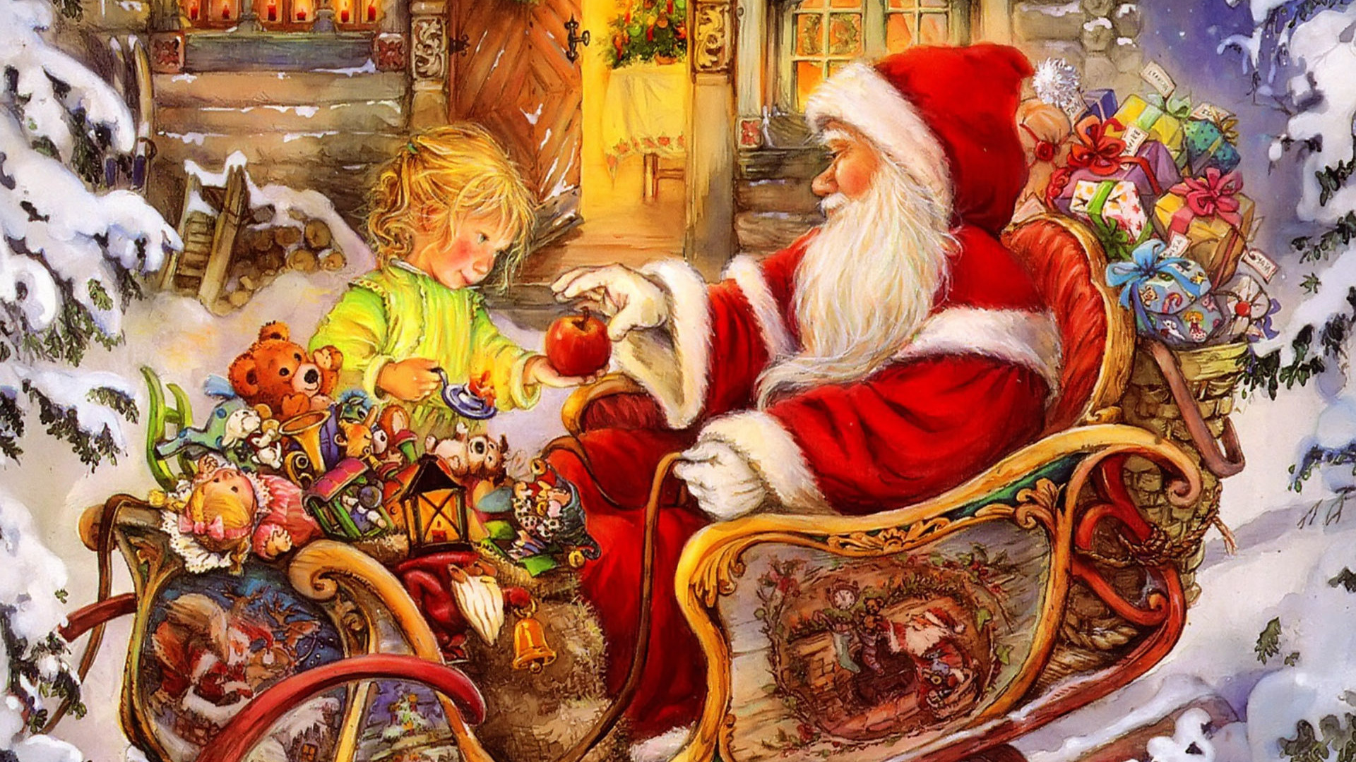 Поздравление Деда Мороза С Рождеством Для Детей